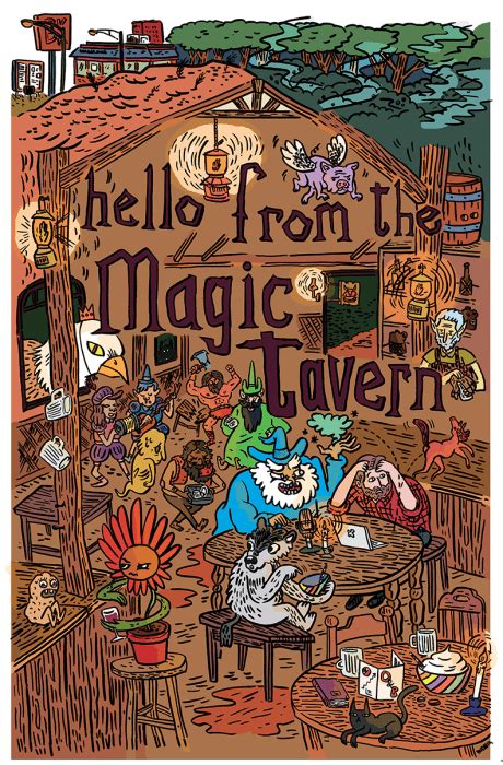 Hello from the magic tavern